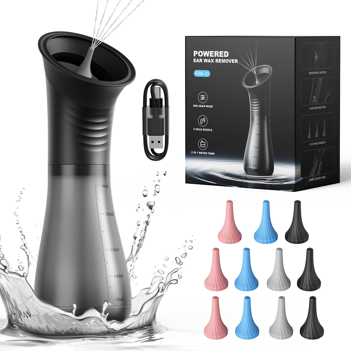 Handheld Electric Ear Cleaning System