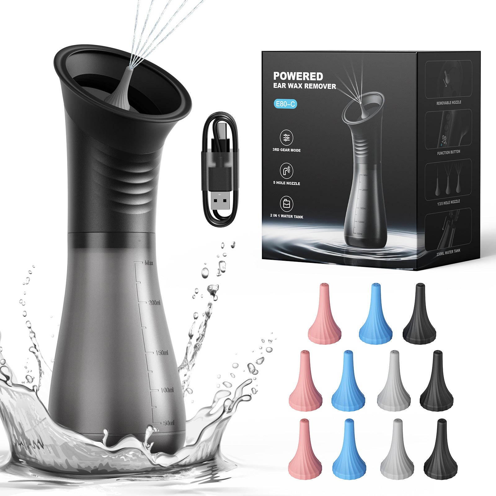 Handheld Electric Ear Cleaning System