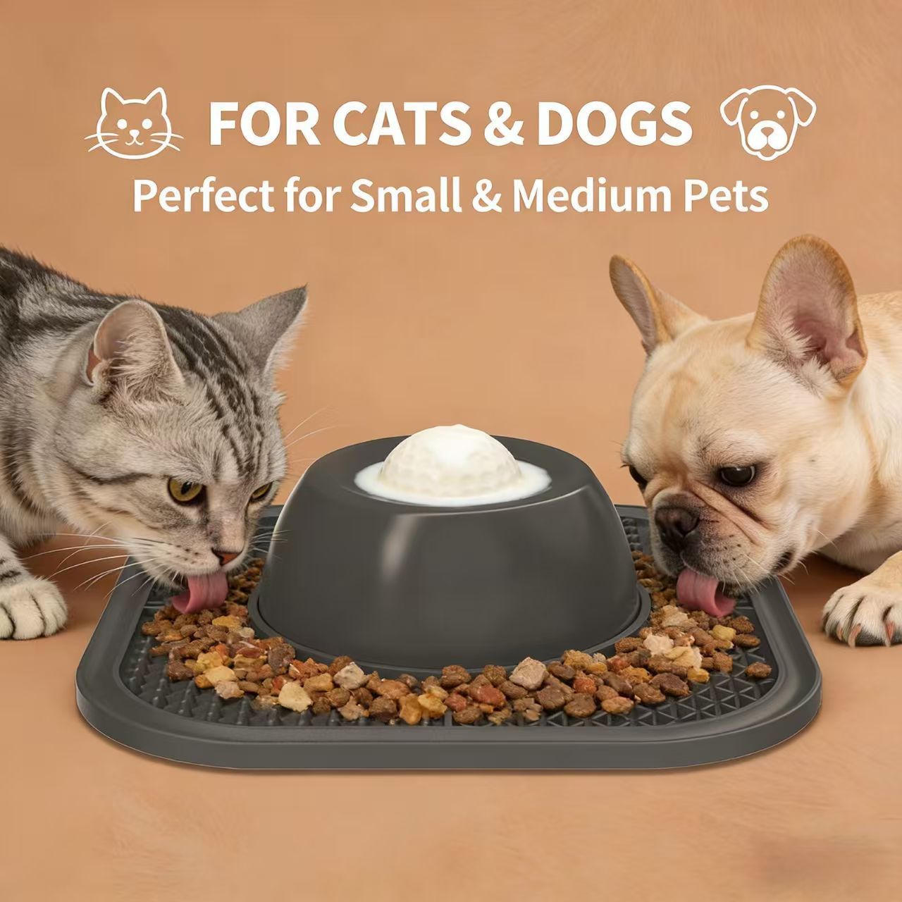 Slow Feeding Pet Bowl