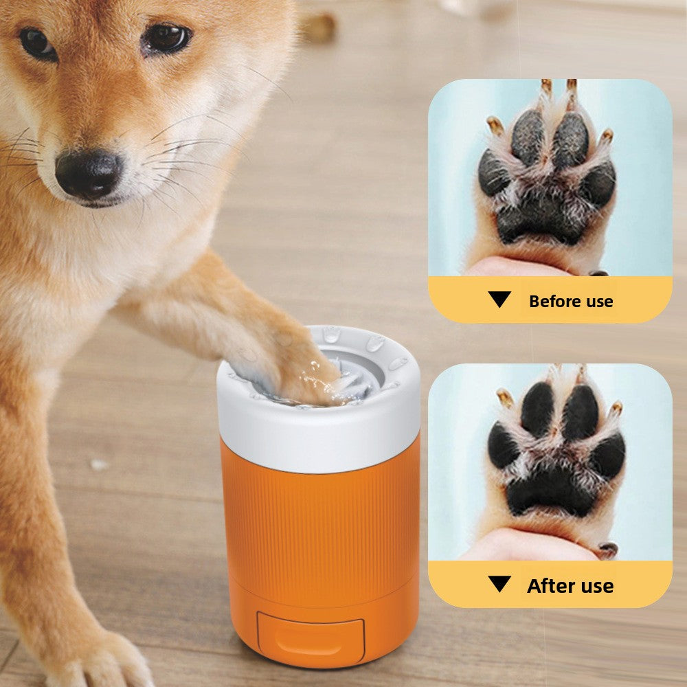 Pet foot washing cup