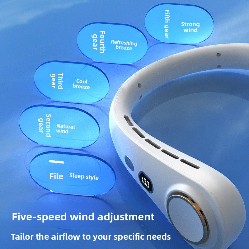 Neck-mounted fan