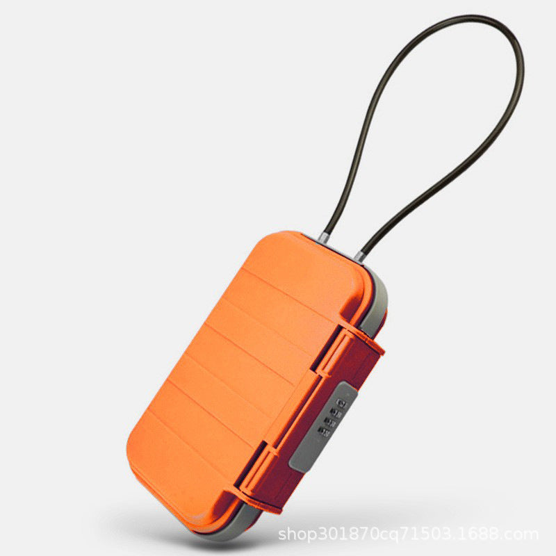 Portable Waterproof Beach Storage Box with Password Lock