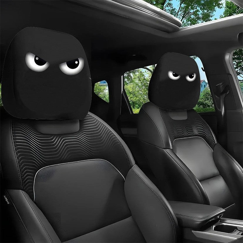 Elastic Double-Sided Car Headrest Cover