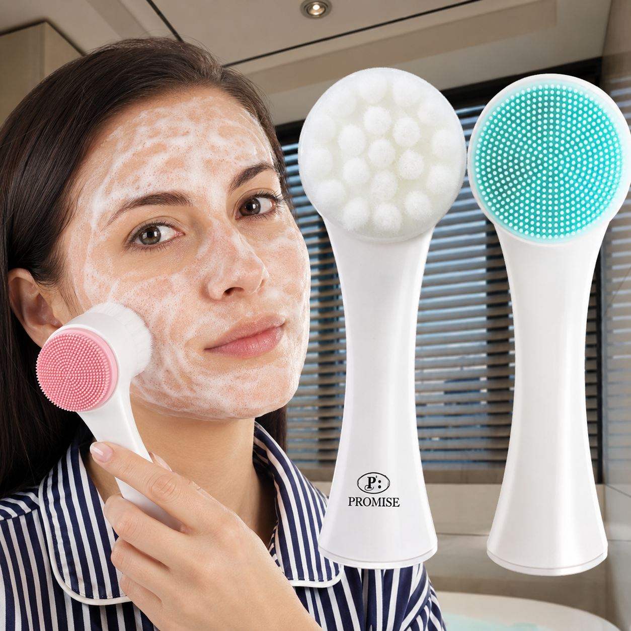 Home Manual Facial Cleansing Brush