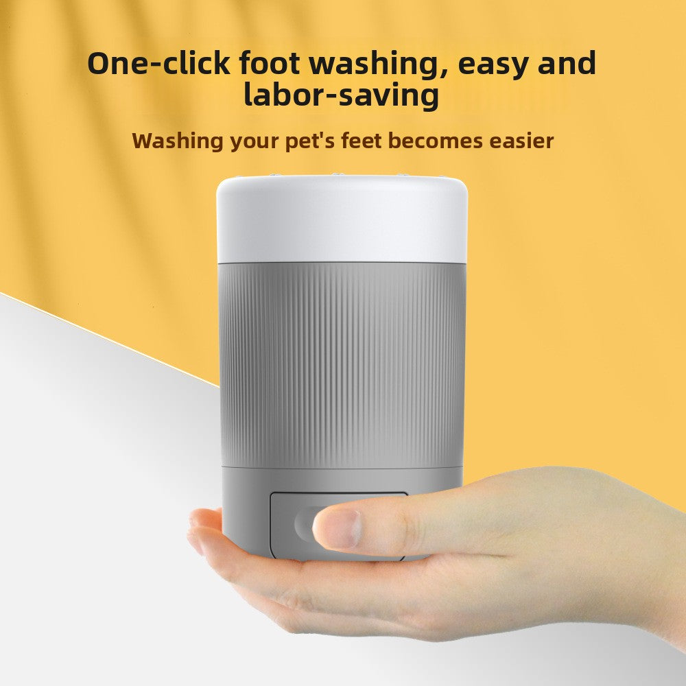 Pet foot washing cup
