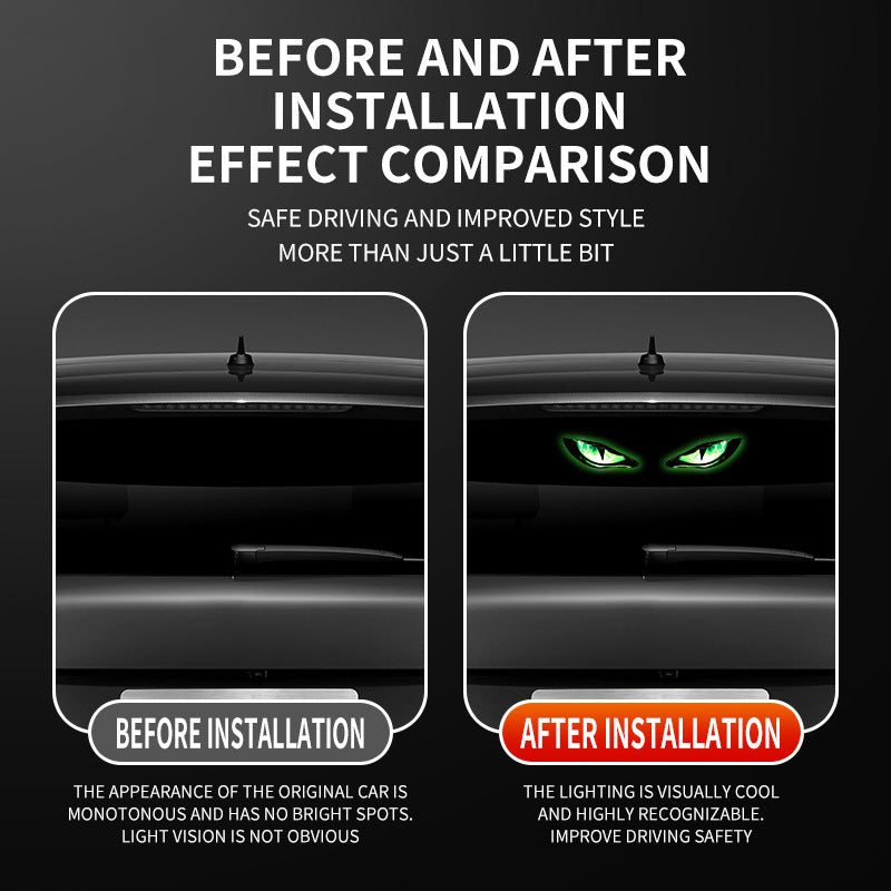 Car Devil Eye Ambient Warning Light