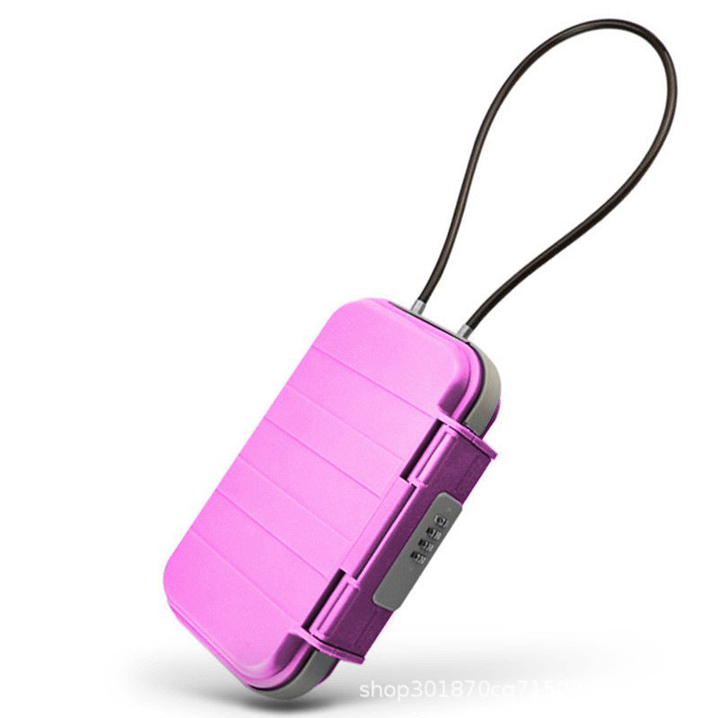 Portable Waterproof Beach Storage Box with Password Lock